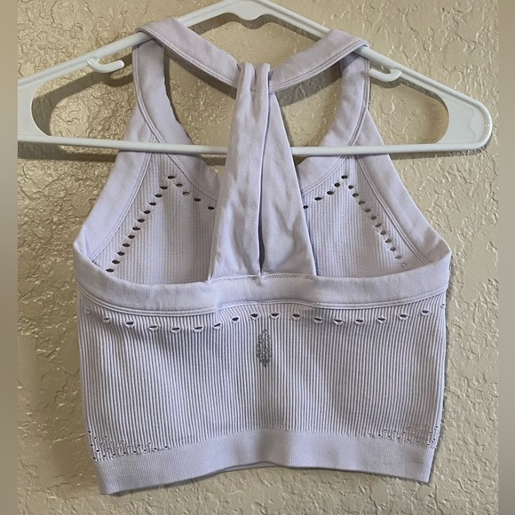 Free People Serendipity Crochet Cami, Light Lavender, Size XS - Picture 4 of 6